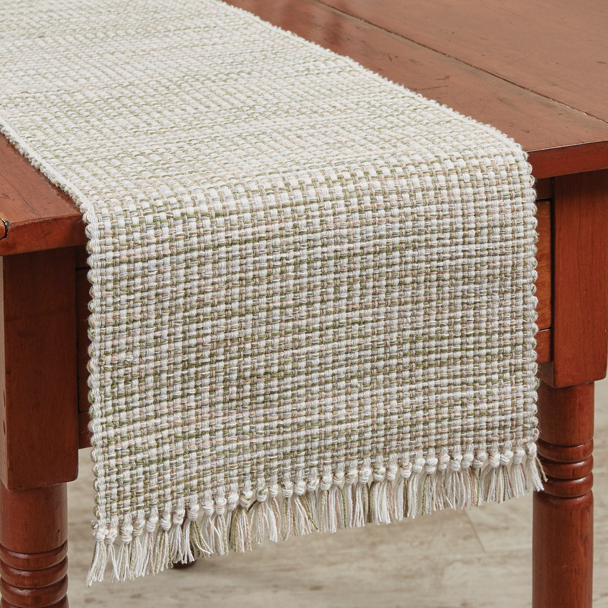 Basket Weave - 54" Table Runner (Meadow)