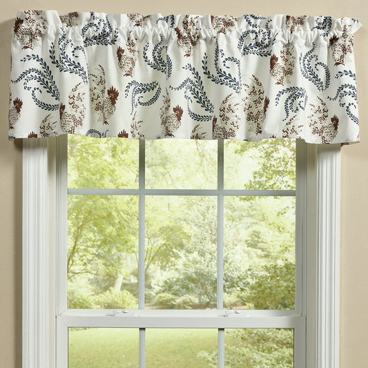 Fancy Chickens - 14" Valance